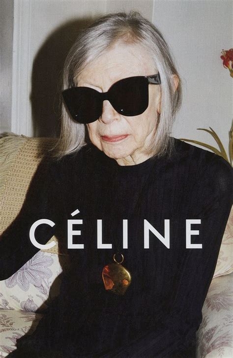 joan didion celine ad poster for sale|Joan Didion for Celine.